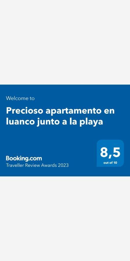 Precioso Apartamento En Luanco Junto A La Playa Dış mekan fotoğraf