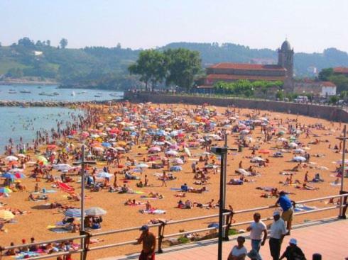 Precioso Apartamento En Luanco Junto A La Playa Dış mekan fotoğraf