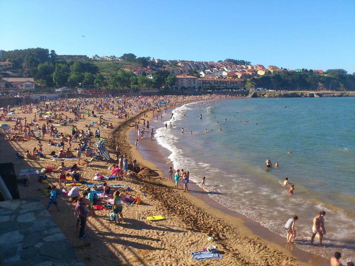 Precioso Apartamento En Luanco Junto A La Playa Dış mekan fotoğraf
